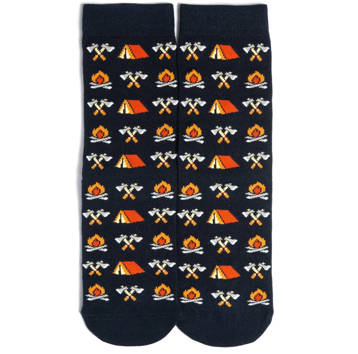 Born To Camp, Forced To Work Socks 2