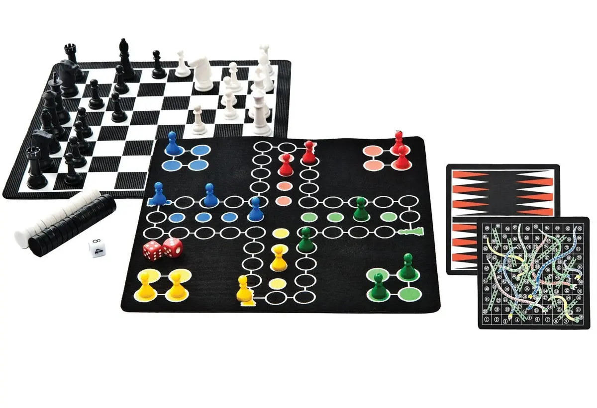 Backpack 5-In-1 Magnetic Game Set 1