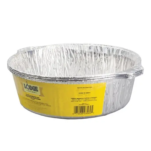Aluminum Foil Camp Dutch Oven Liner - 3 Pack (10") 1