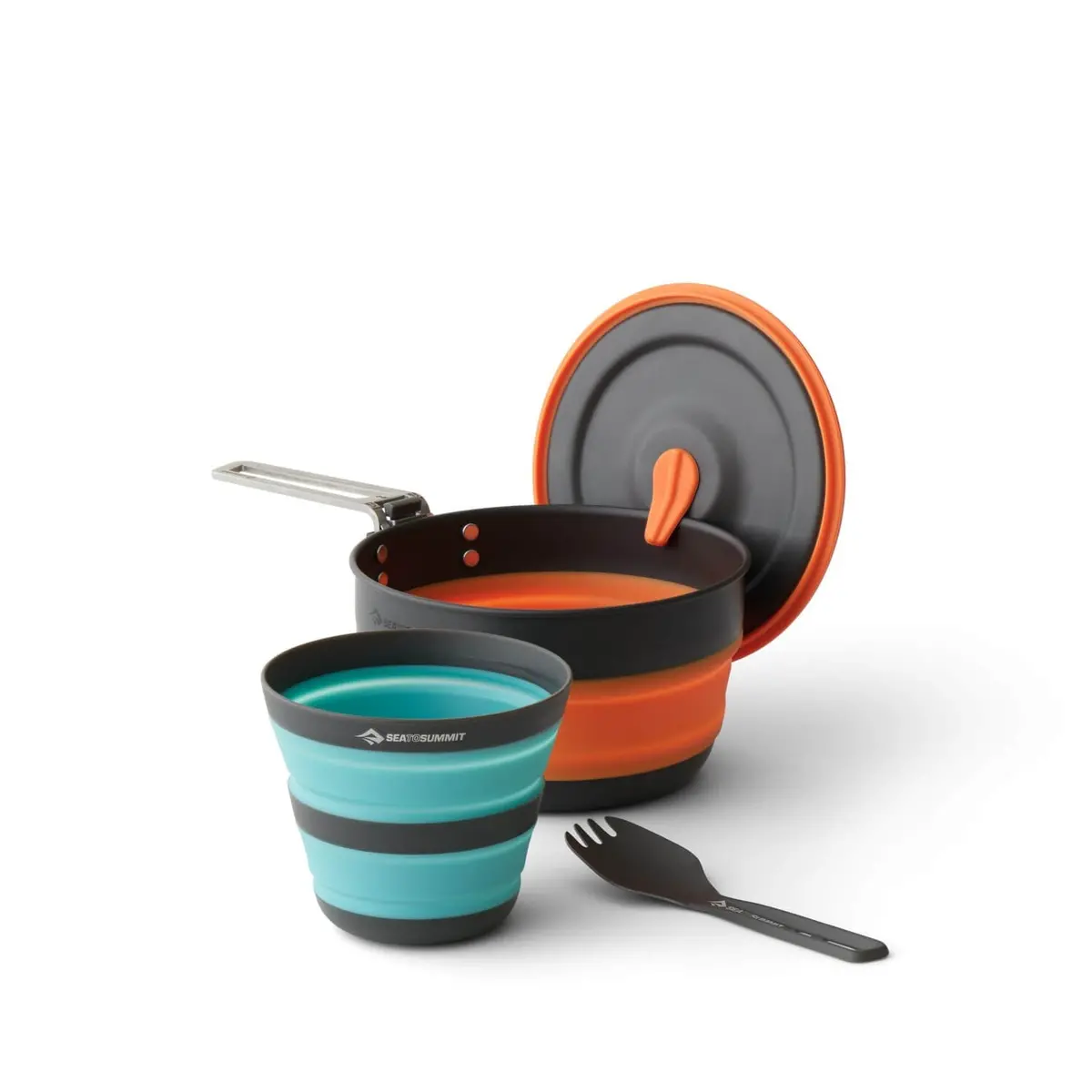 Frontier Ultralight Collapsible 1L Pot Cook Set - (3 Piece) 1