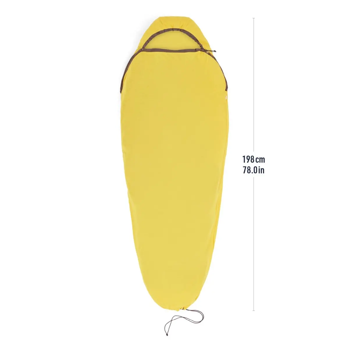 Reactor Sleeping Bag Liner - Compact Mummy 1