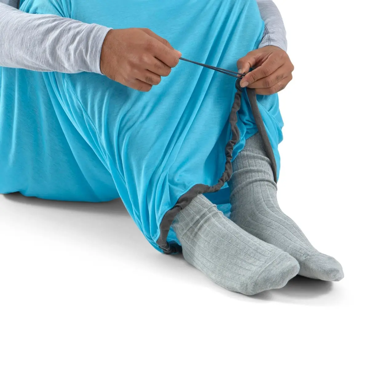 Breeze Sleeping Bag Liner - Rectangular With Pillow Sleeve 2