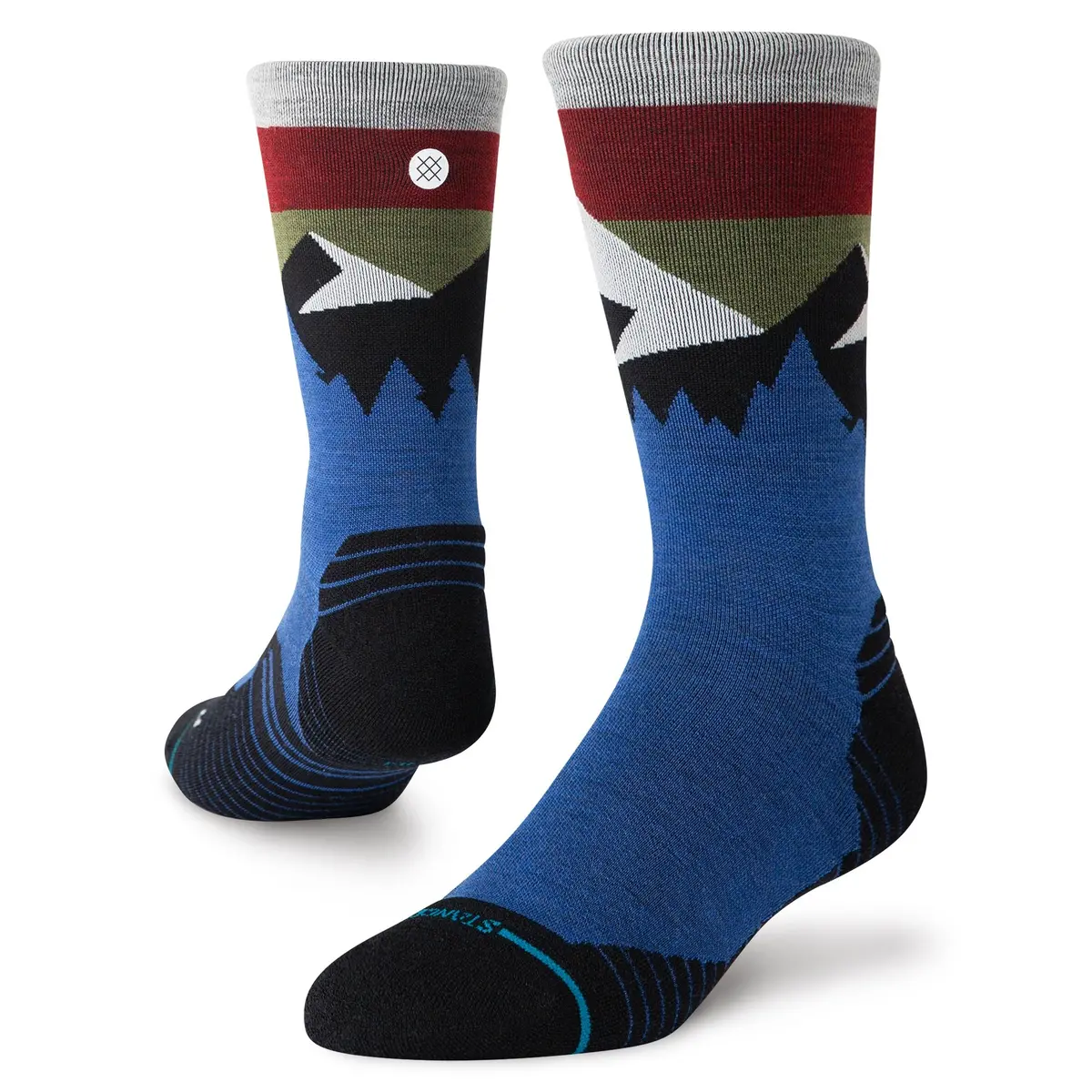 Light Performance Wool Crew Sock 1