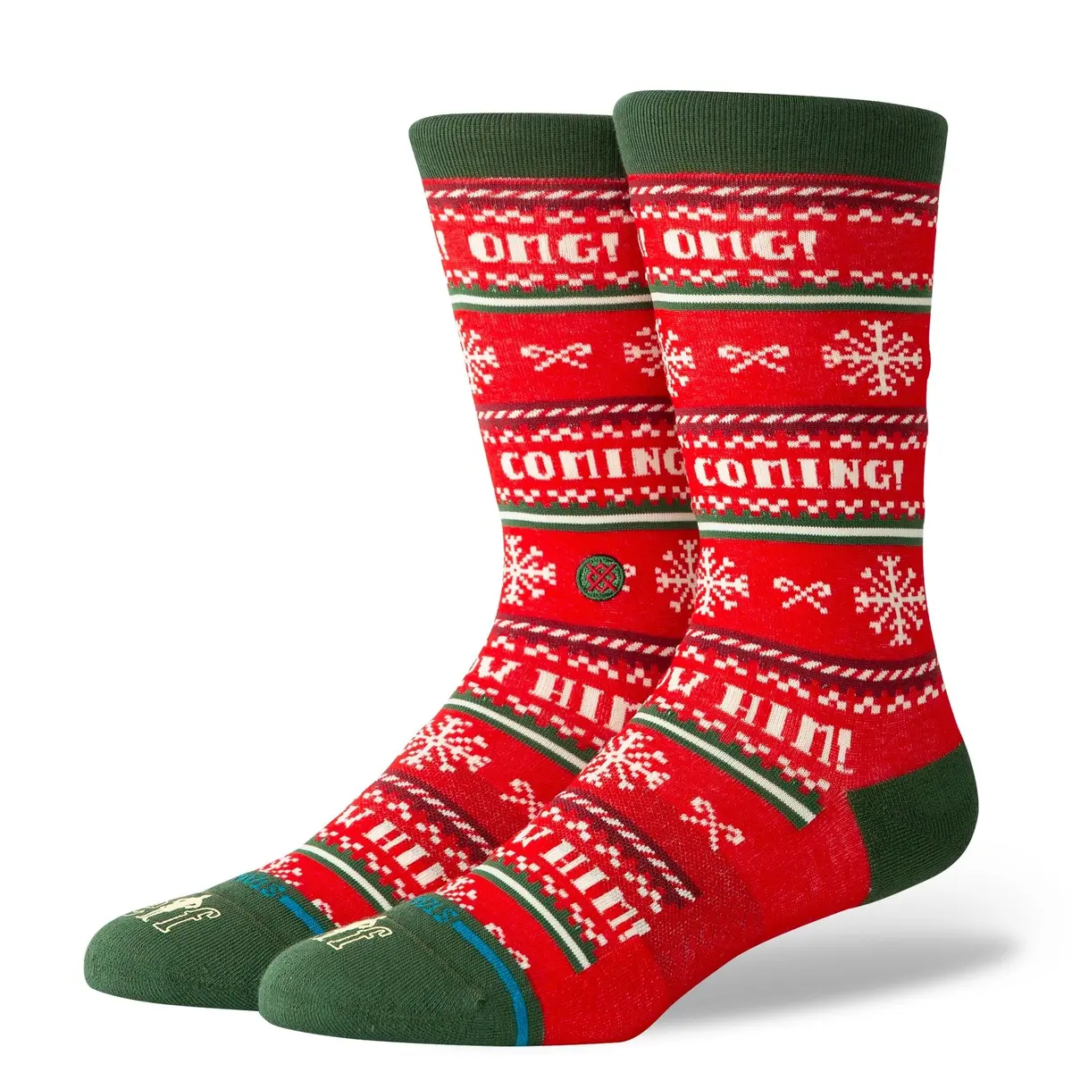 I Know Him - Elf Crew Socks 1