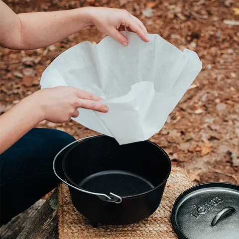 Parchment Dutch Oven Liners - 8 Pack 2