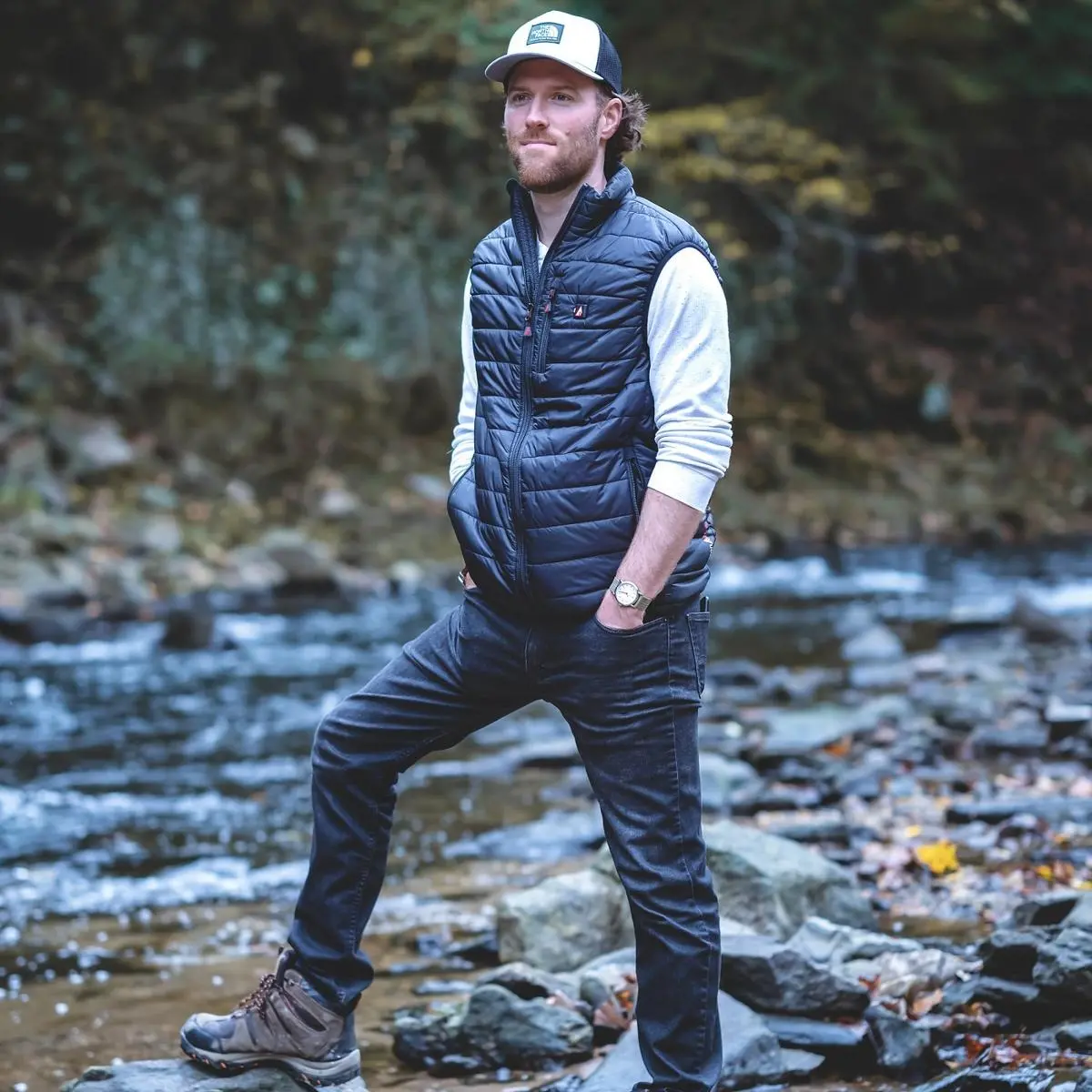 Men's Insulated 5V Battery Heated Puffer Vest 3