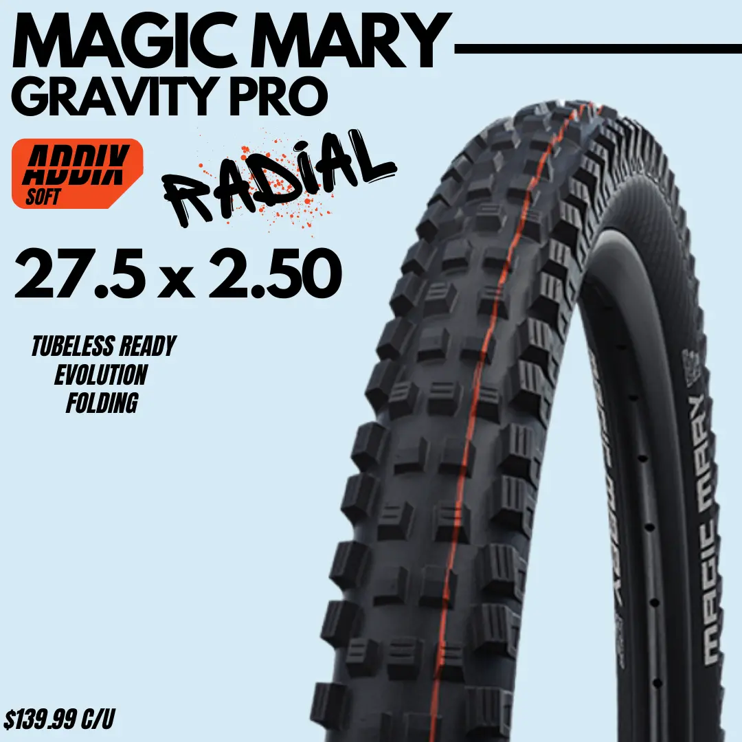 Llantas Schwalbe Radial Magic Mary Gravity Pro Soft 27.5X2.50 1