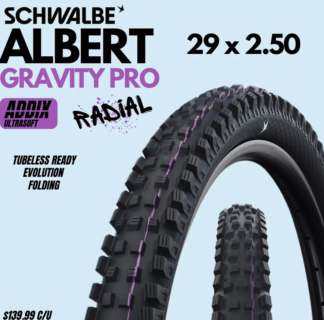 Llantas Schwalbe Radial Albert Trail Pro Ultrasoft 29X2.50 1