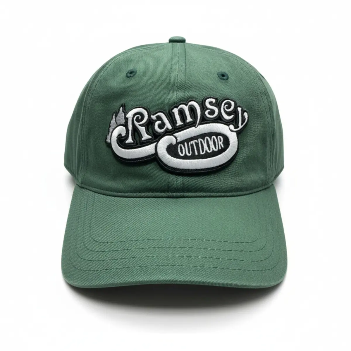 Ramsey Retro Embroidered Dad Hat 1