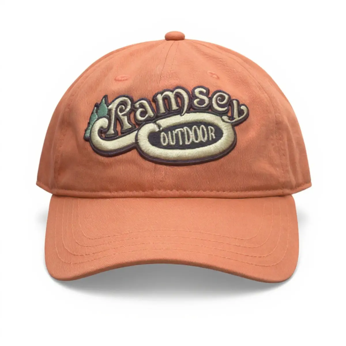 Ramsey Retro Embroidered Dad Hat 1