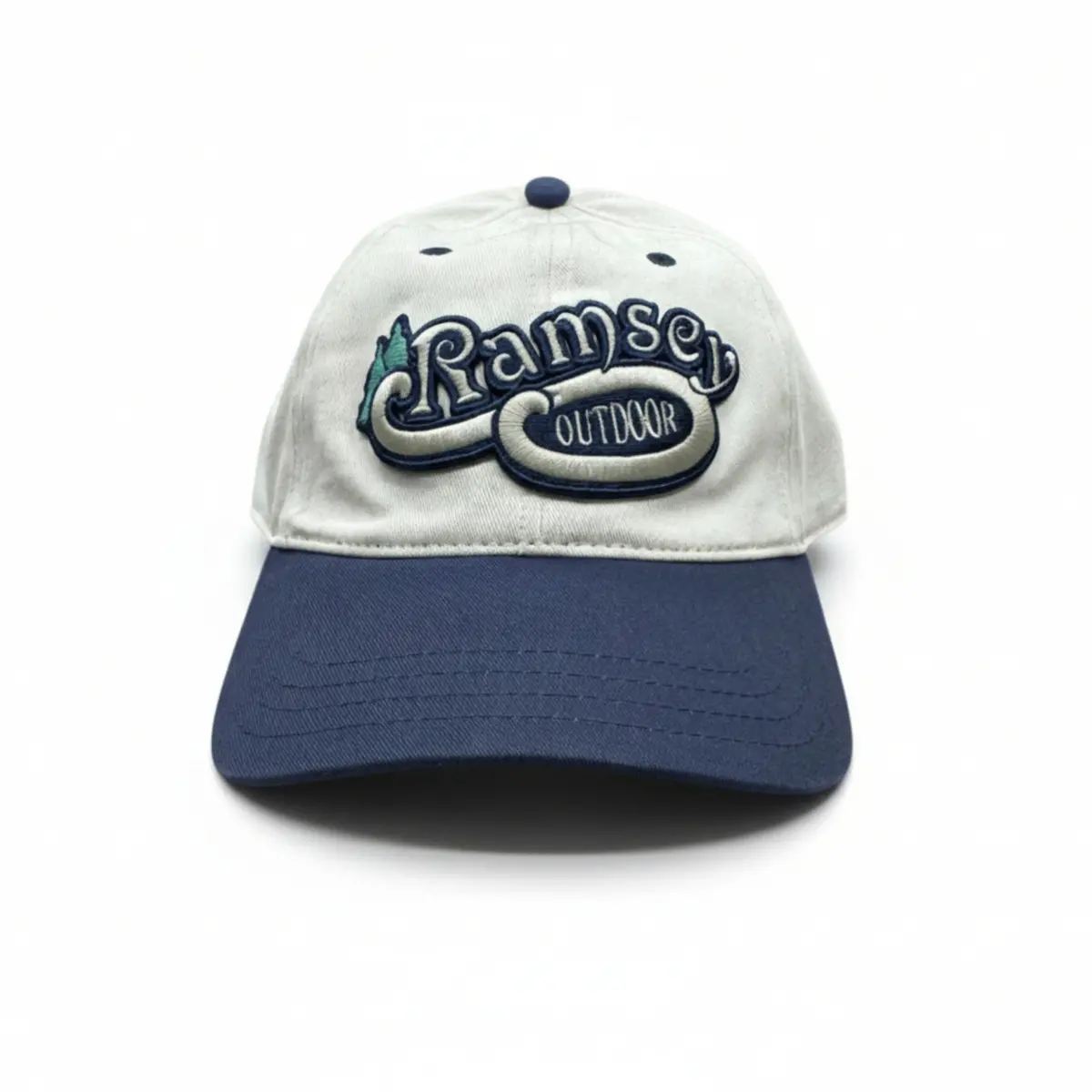 Ramsey Retro Embroidered Dad Hat 1