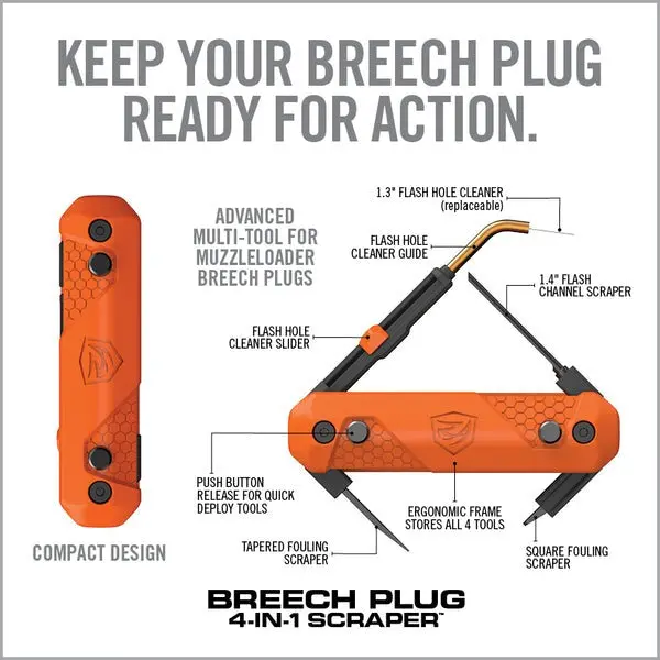 Breech Plug 4-In-1 Scraper 2