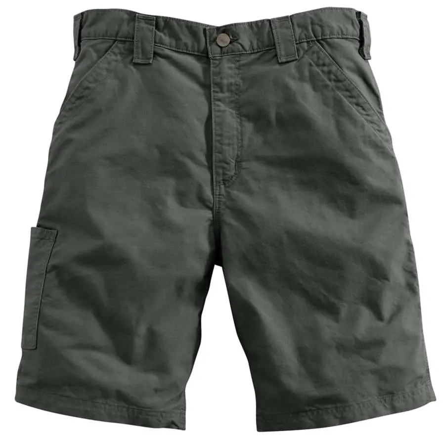 Men's Loose Fit Canvas Utility Work Short 1