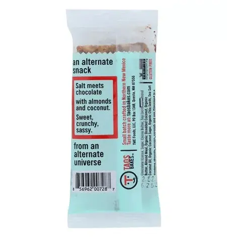Dark Chocolate Almond & Sea Salt Bar - 1Pk 2