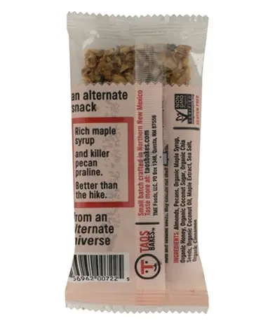 Pecan Praline & Maple Syrup Bar - 1Pk 2