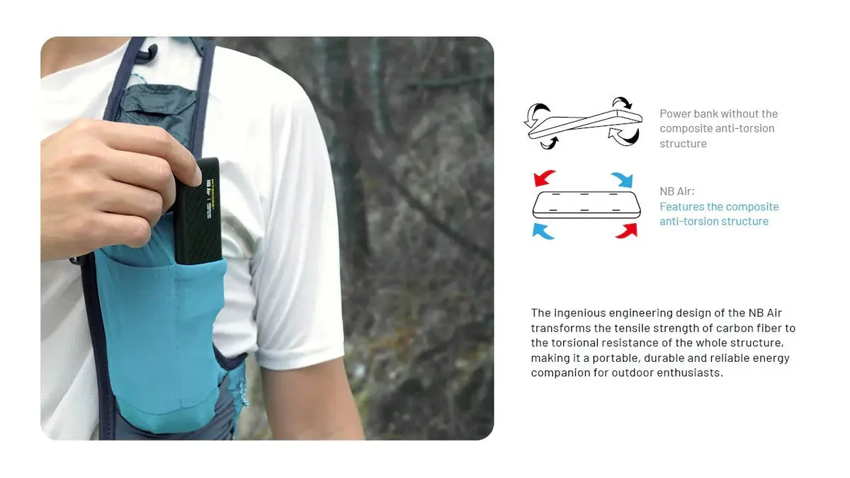 Nb Plus 10,000 Mah Lightweight Power Bank 2