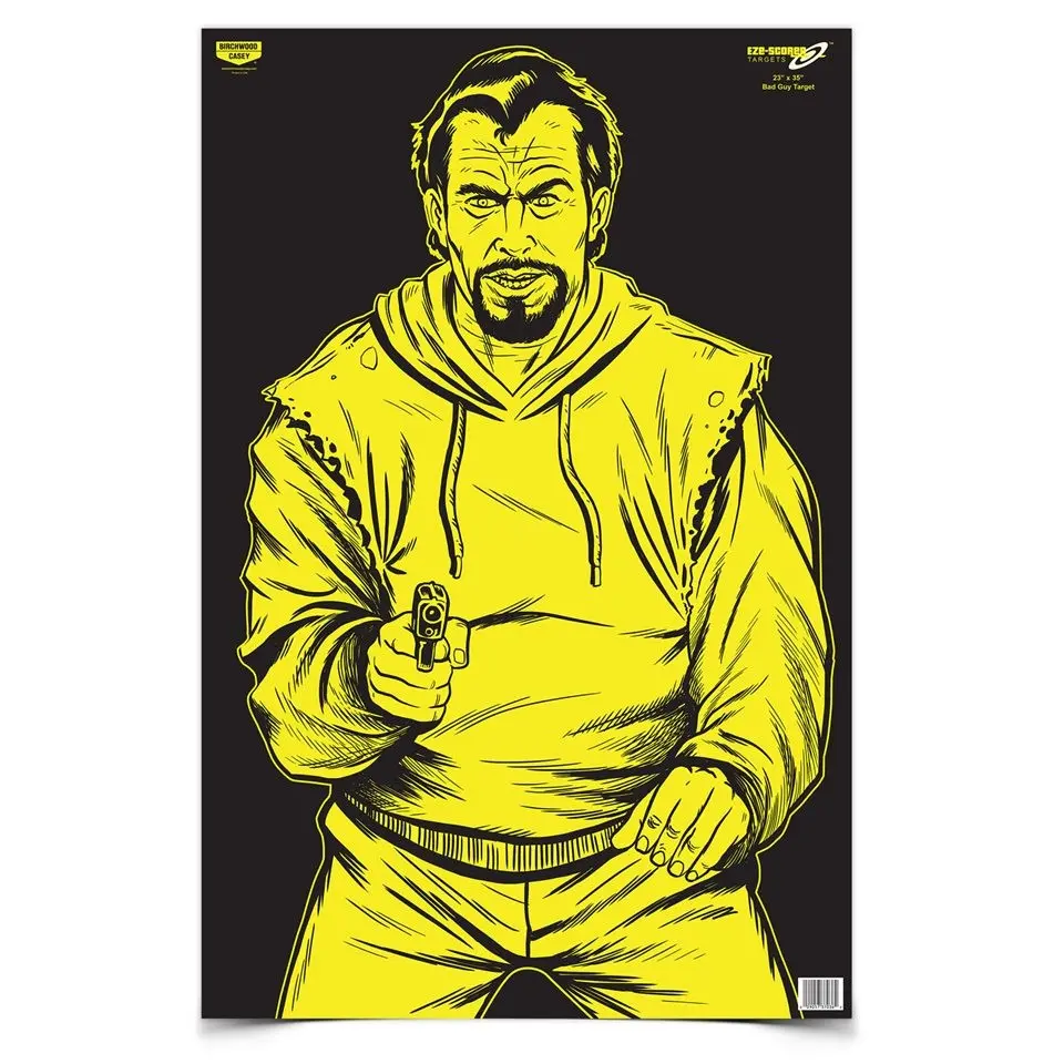 Eze-Scorer 23 X 35 Bad Guy Target (5Pk) 1