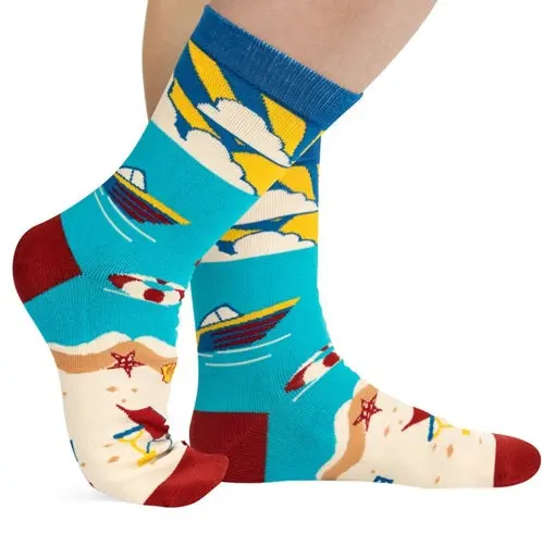 I'd Rather Be At The Beach Socks 2