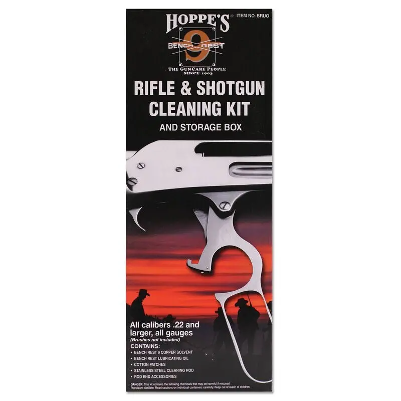Bench Rest Rifle & Shotgun Cleanin Kit 1