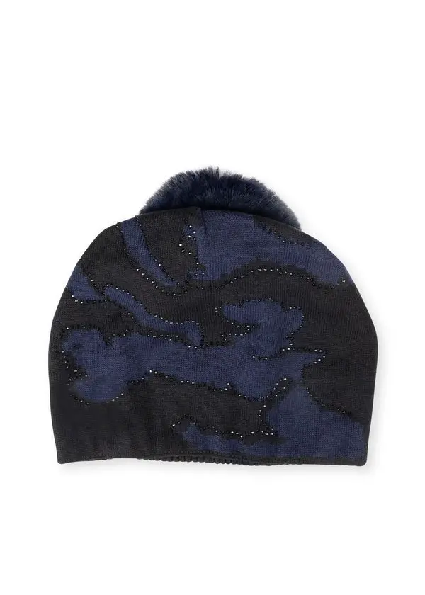 Faux Pom Beanie 1