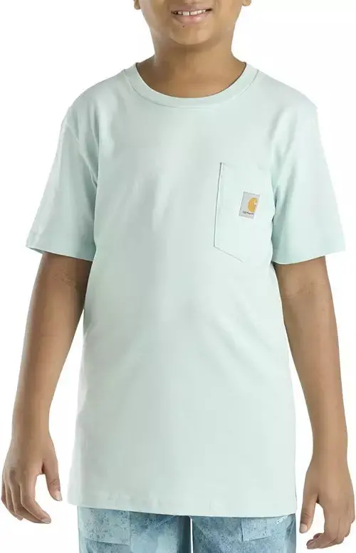 Youth Short Sleeve Pocket Sunset Dog T-Shirt 2