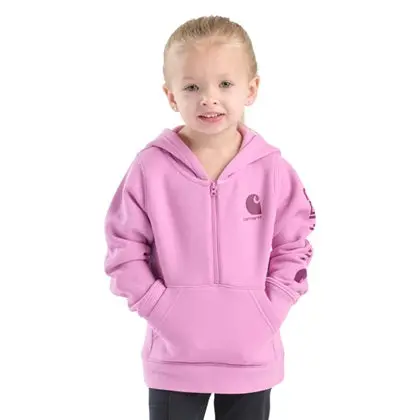 Toddler Long-Sleeve Half-Zip Sweatshirt 1