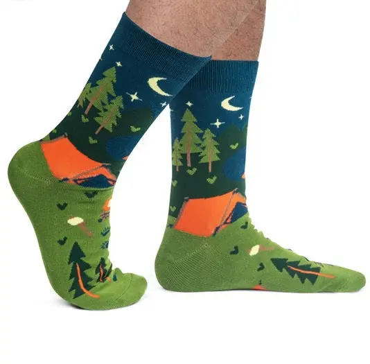 I'd Rather Be Camping Socks 2