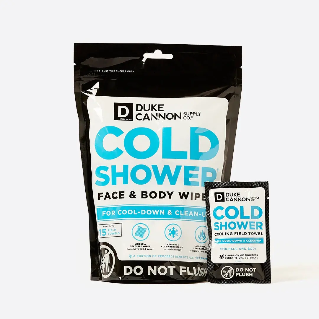 Cold Shower Cooling Field Towels - (15Pk) 1