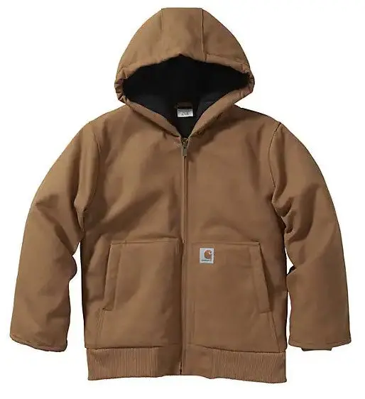 Boys' Flannel Quilt Lined Active Jac 1
