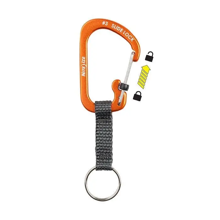 Slidelock Key Ring #3 - Aluminum 2