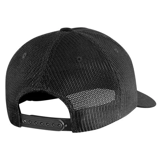 Canvas Mesh Back Skull Graphic Cap 2