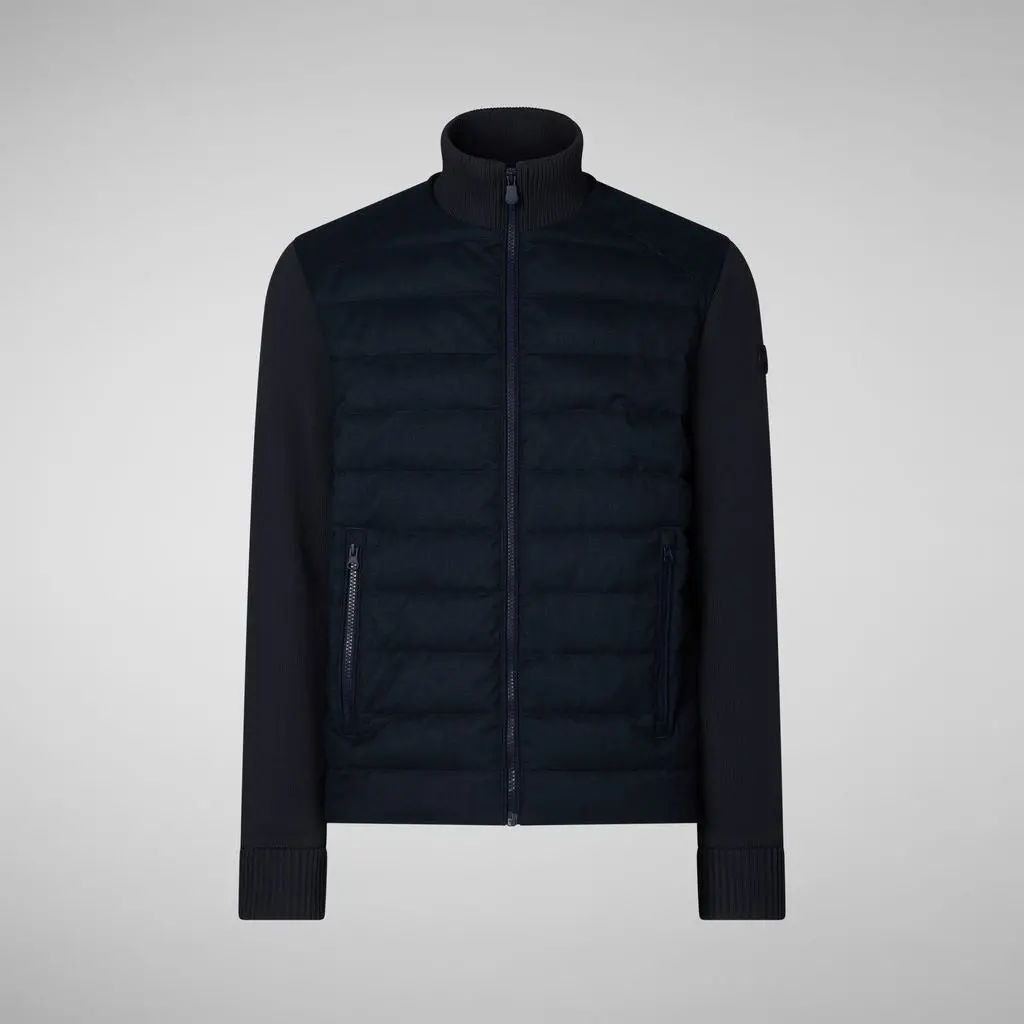 Men's Gio Mixed Media Hybrid Animal-Free Puffer Jacket 1