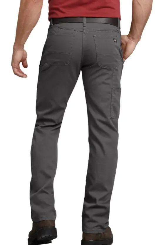 Men's Flex Regular Fit Straight Leg Tough Max Duck Carpenter Pants 3