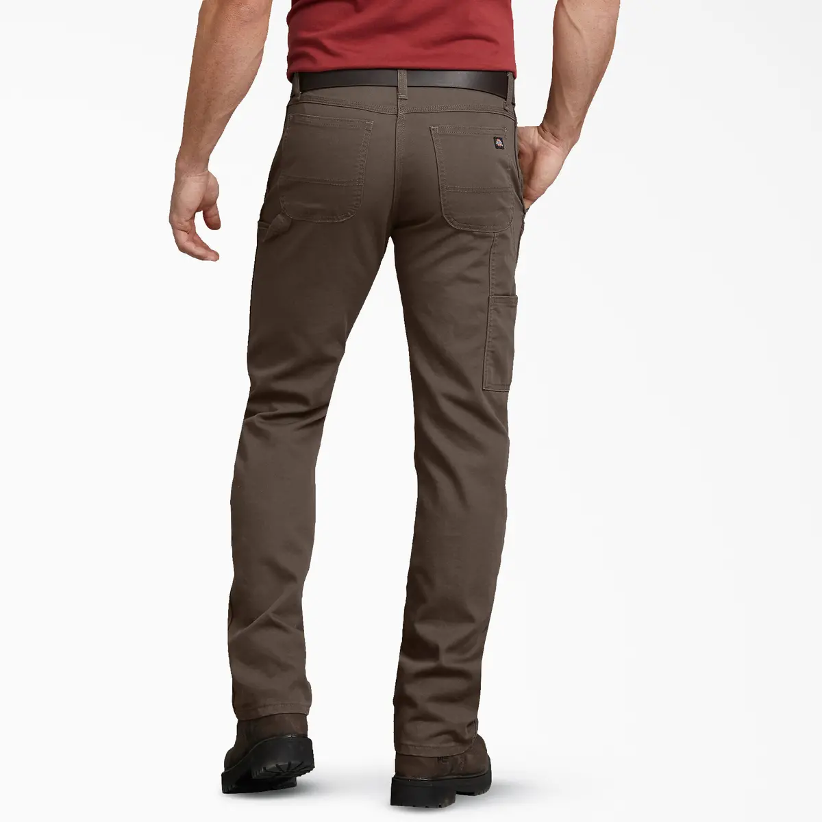 Men's Regular Fit Straight Leg Duck Carpenter Pants 2