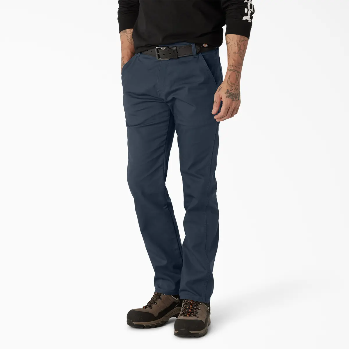 Men's Flex Regular Fit Straight Leg Tough Max Duck Carpenter Pants 1