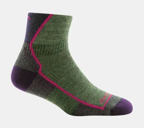 Women's Hiker Quarter Midweight Hiking Sock 1