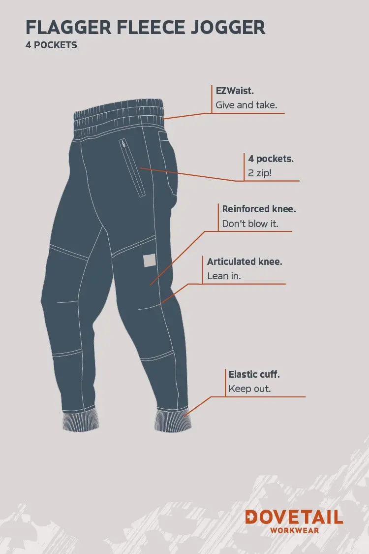 Women's Flagger Fleece Work Pant 4