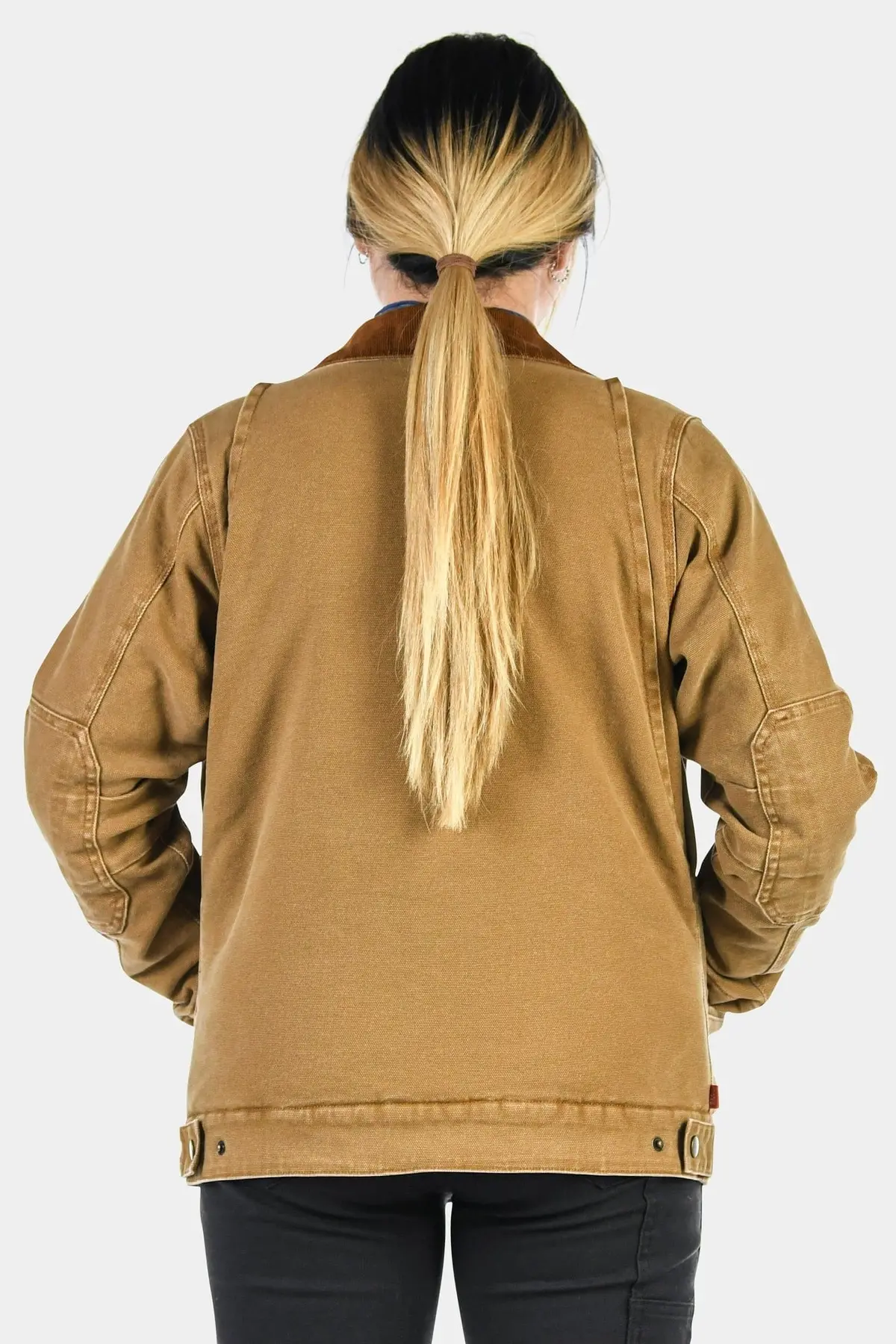 Women's Old School Trucker Canvas Work Jacket 2