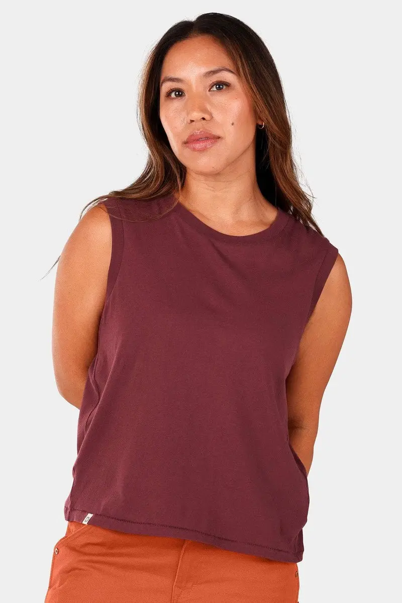 Women's Bellows Work Tank 1