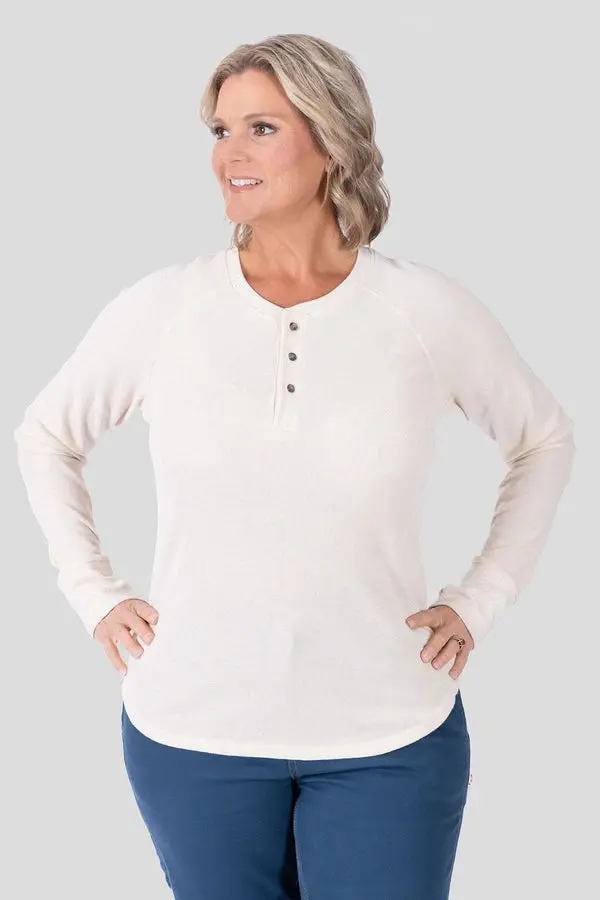 Women's Honed Henley 1