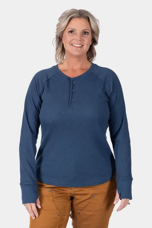Women's Honed Henley 1