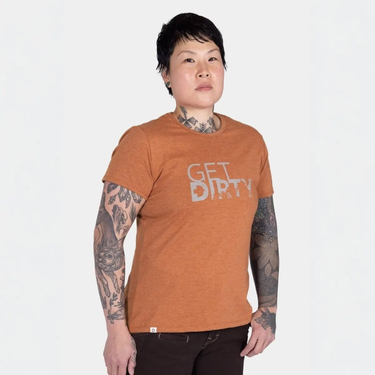 Women's Go To Get Dirty Graphic Work Tee 1