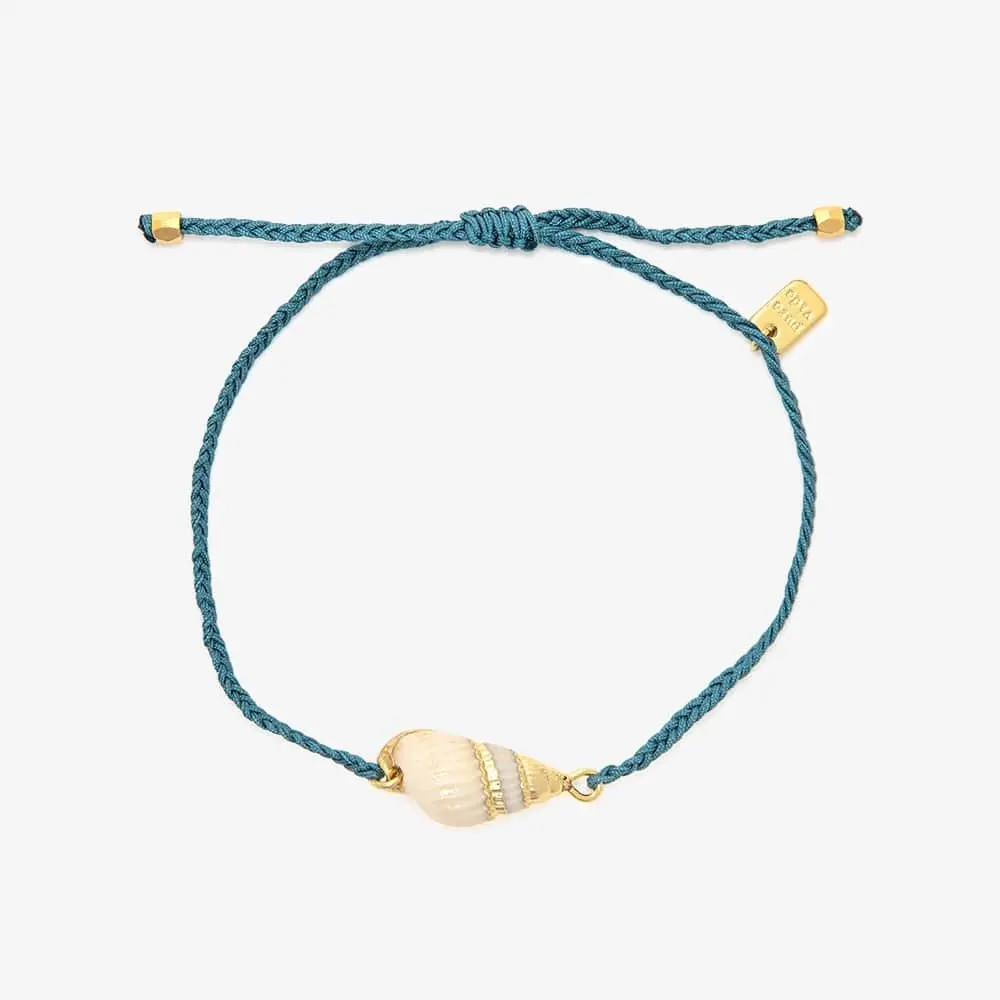 Dainty Mop Seashell Charm Bracelet 1