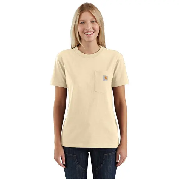 Women's Loose Fit Heavyweight Short-Sleeve Pocket T-Shirt 1