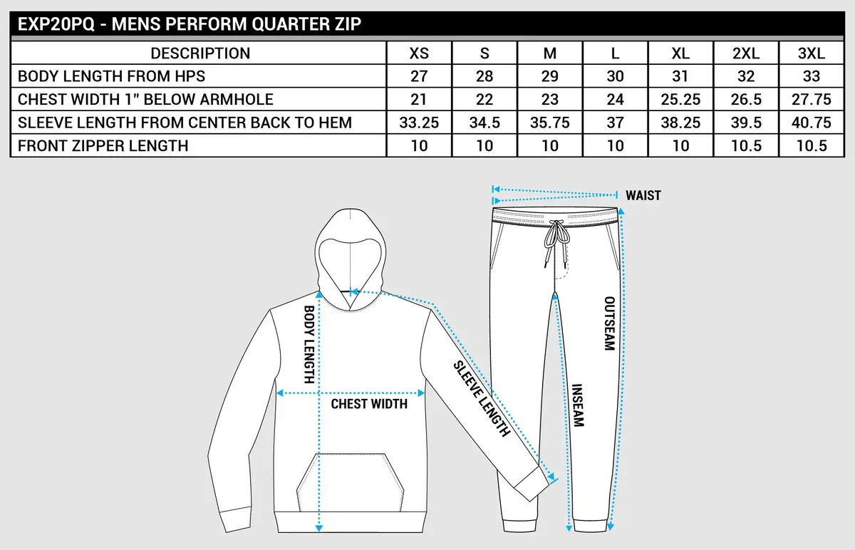 Men's Performance Quarter Zip 4