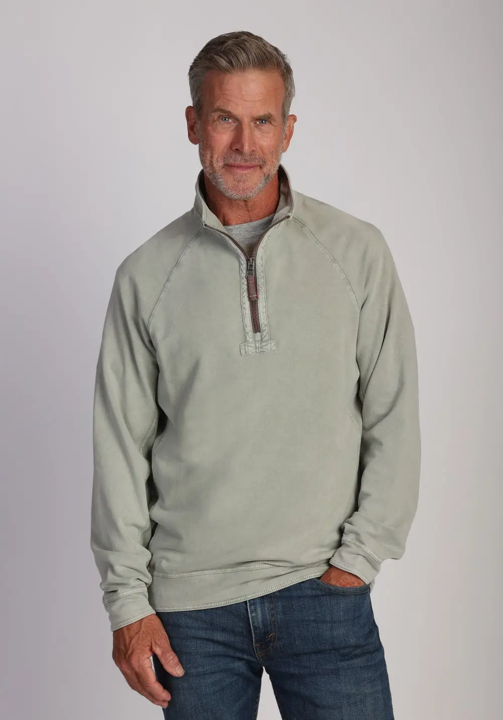 Men's Vintage Cashmere Heather Fleece 1