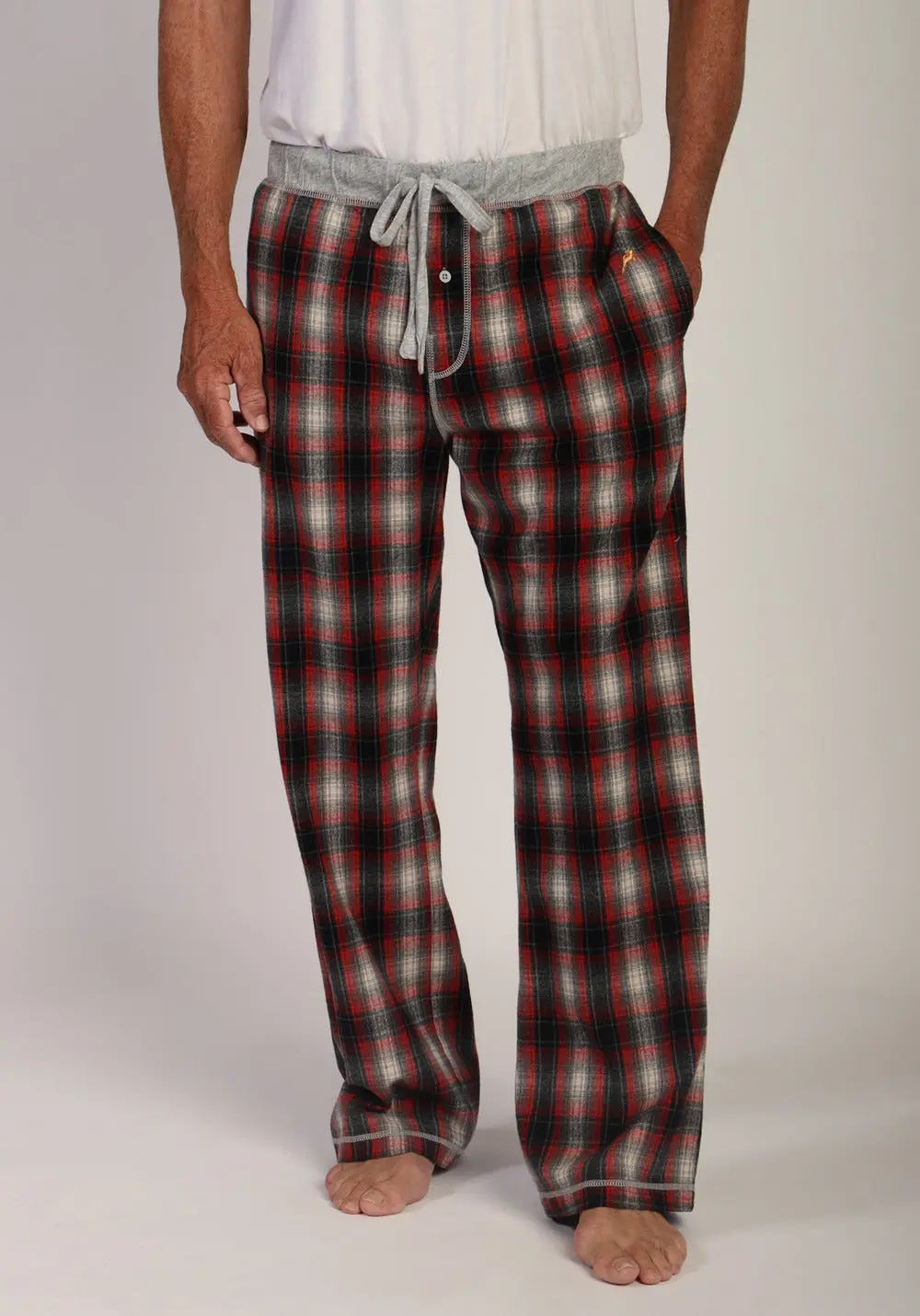 Men's Summit Checks Flannel Jogger 1