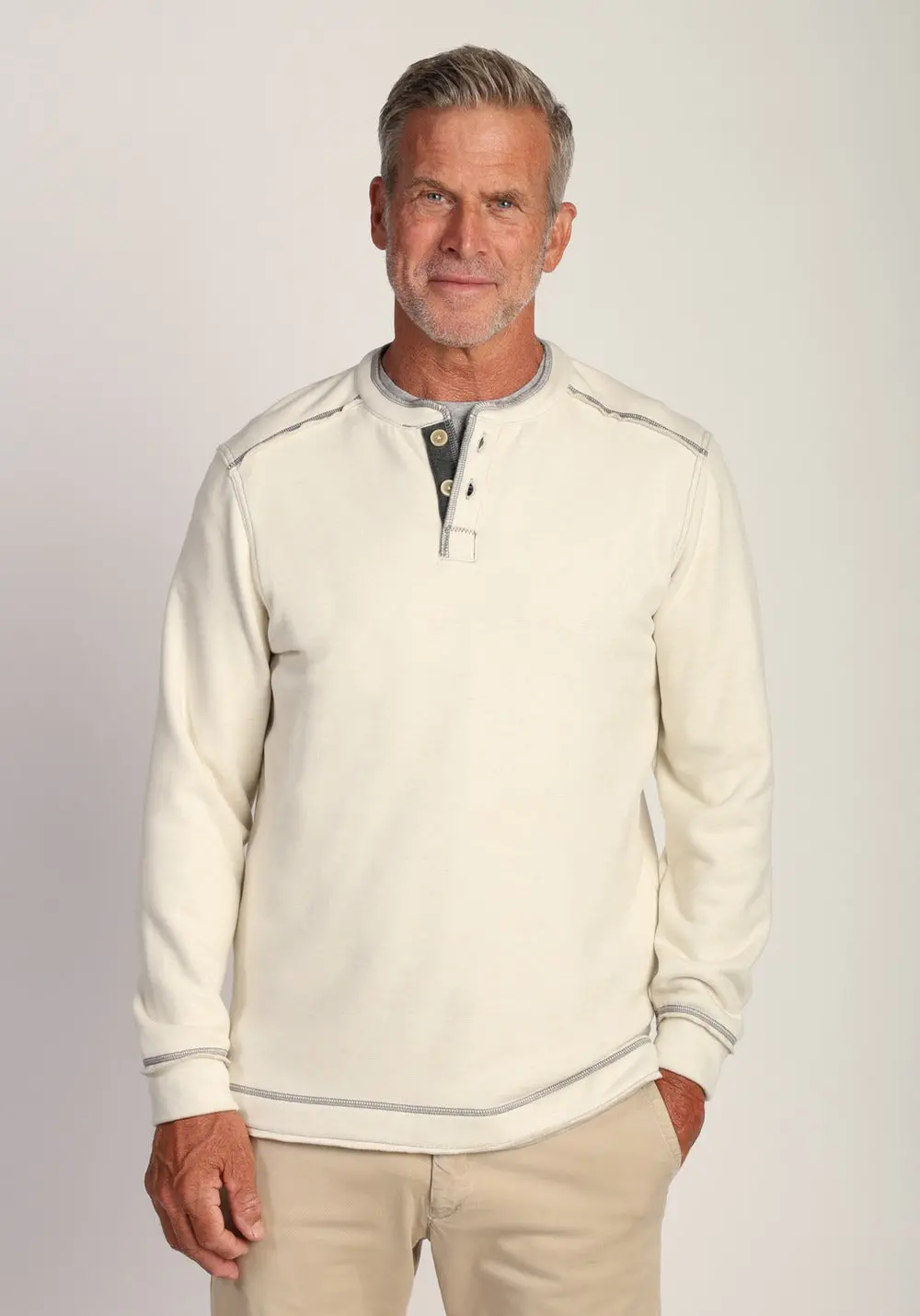 Men's Lux Cloud Doubled-Sided Sweater Knit 1
