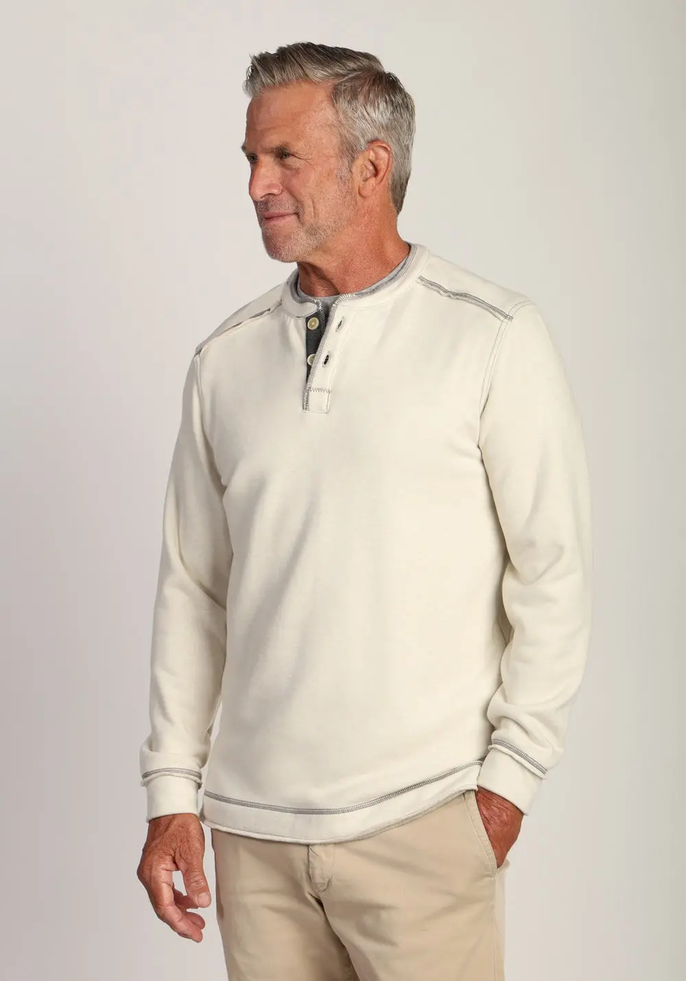 Men's Lux Cloud Doubled-Sided Sweater Knit 2