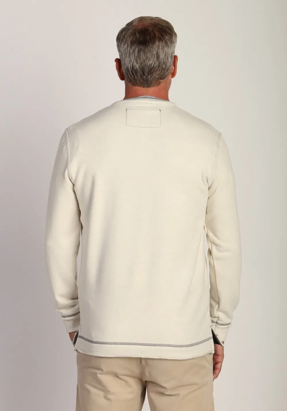 Men's Lux Cloud Doubled-Sided Sweater Knit 3